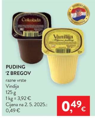 Puding ‘z bregov