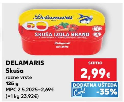 DELAMARIS Skuša
