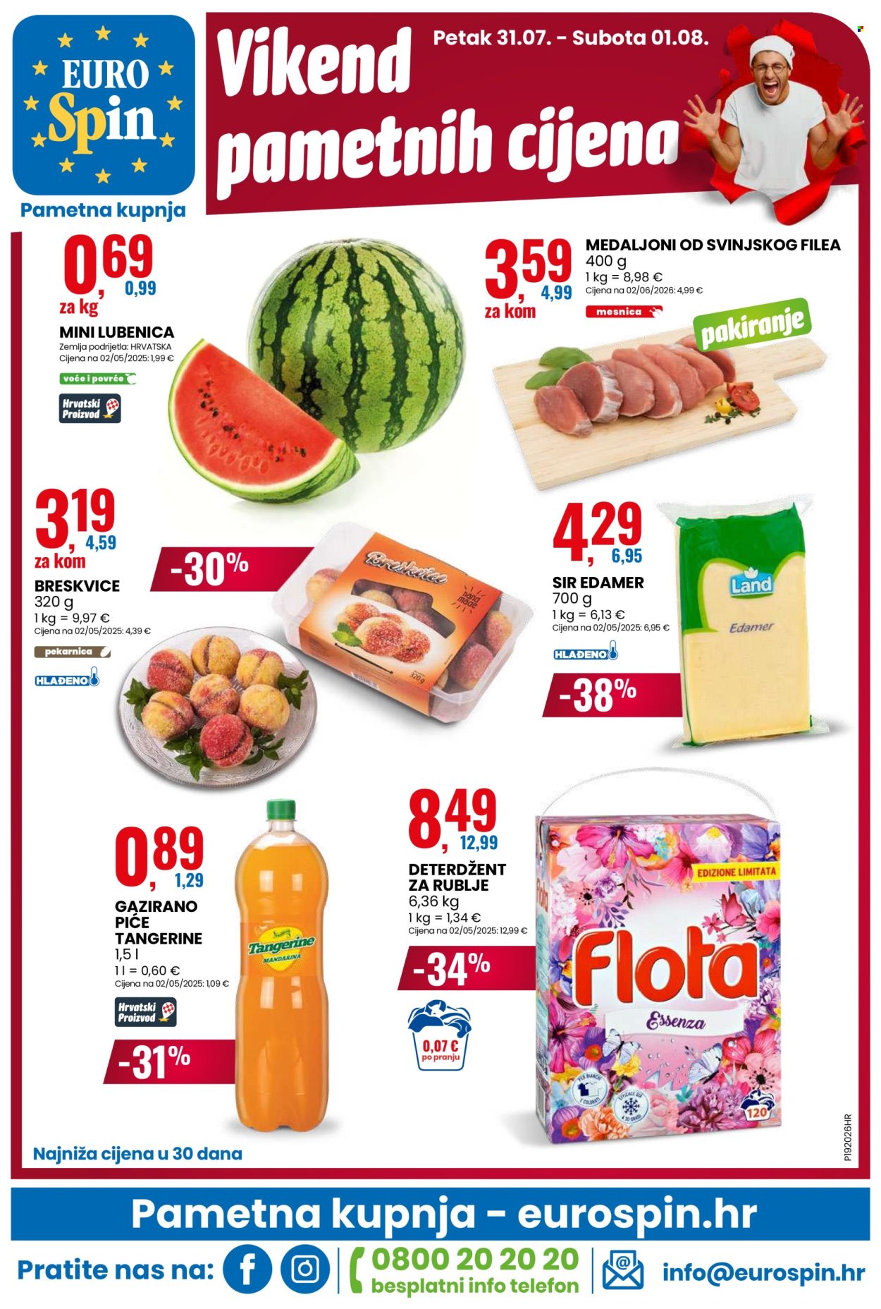 Eurospin katalog - 29.07.2026. - 04.08.2026. Stranica 16