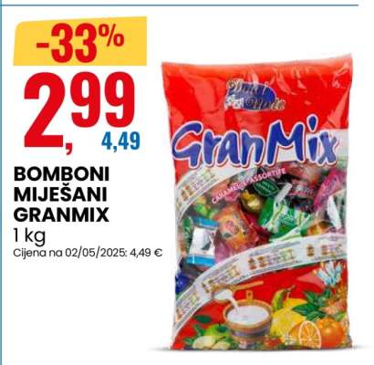 BOMBONI MIJEŠANI GRANMIX