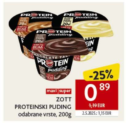 ZOTT Proteinski puding