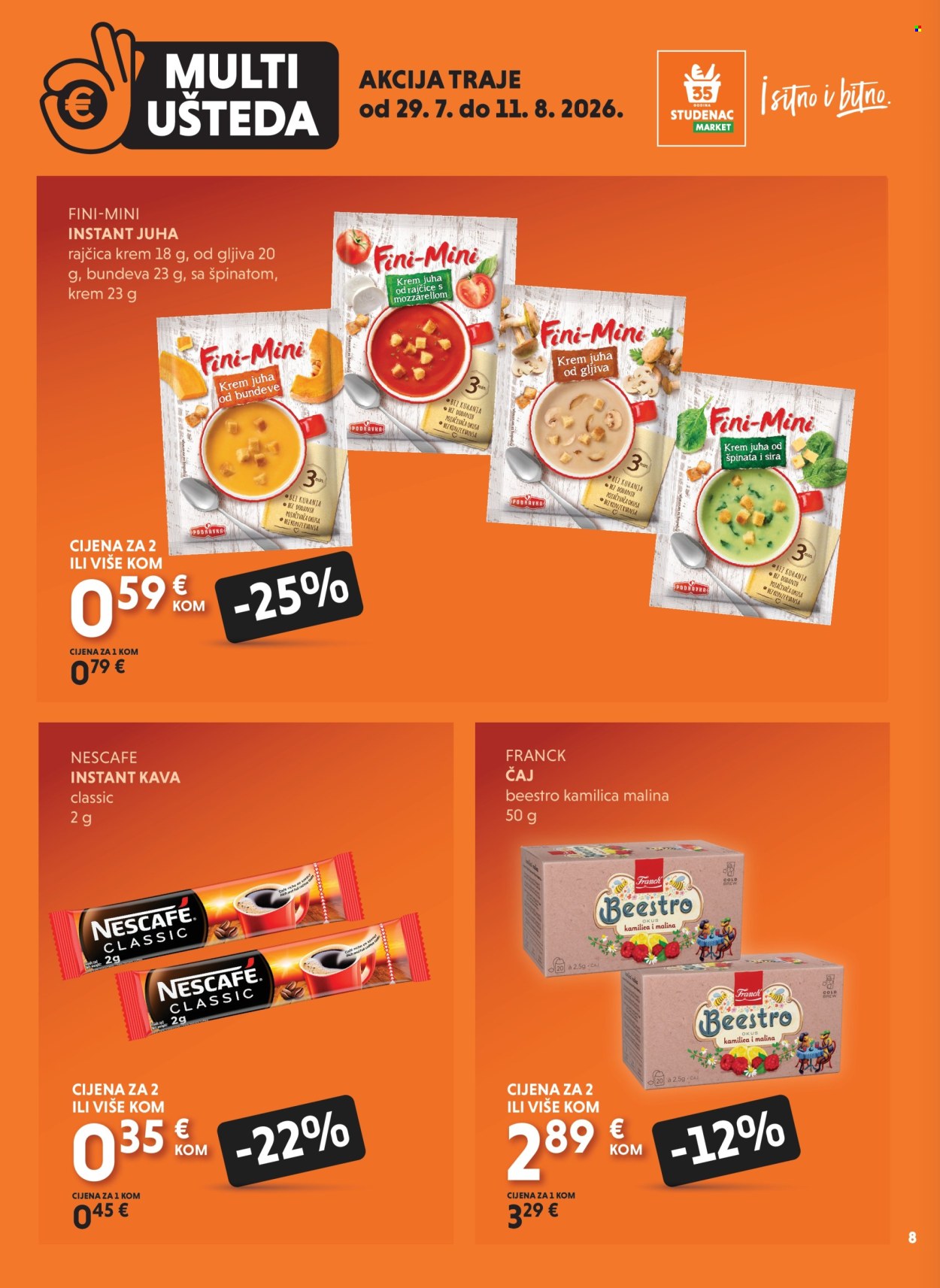 Studenac katalog - 28.07.2026. - 11.08.2026. Stranica 8