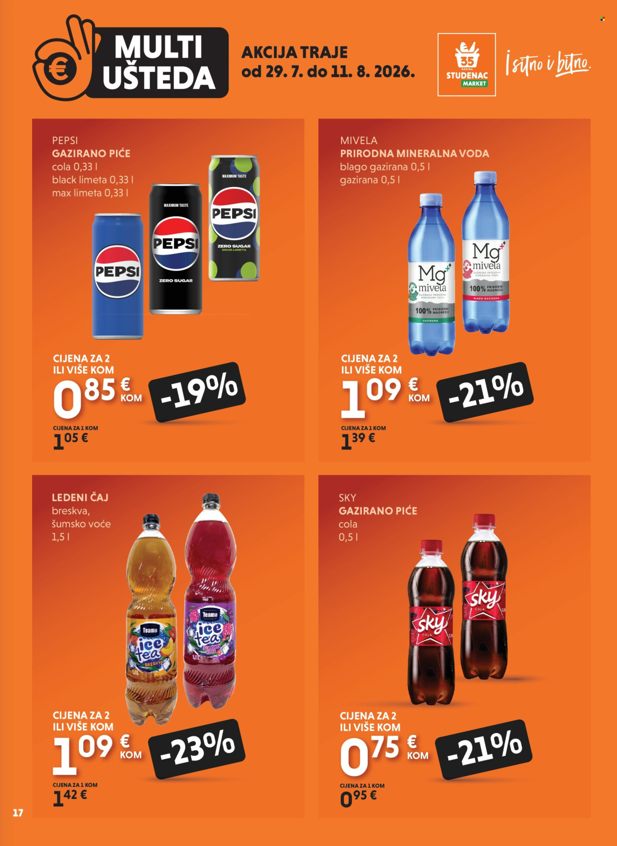 Studenac katalog - 28.07.2026. - 11.08.2026. Stranica 17