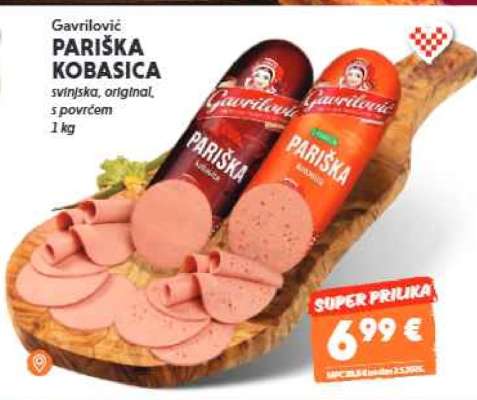 GAVRILOVIĆ PARIŠKA KOBASICA