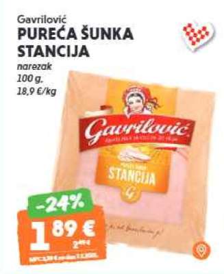GAVRILOVIĆ Pureća šunka Stancija