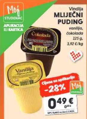 VINDIJA Mlječni puding