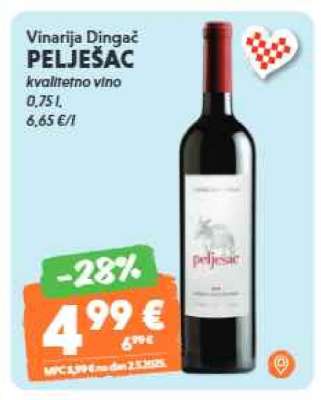 Vinarija Dingač PELJEŠAC