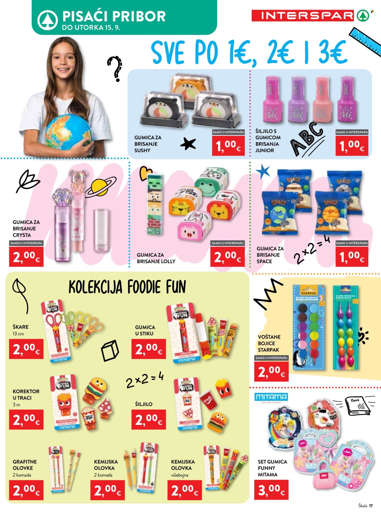 Leták INTERSPAR - 29.7.2026 - 15.9.2026. Strana 17
