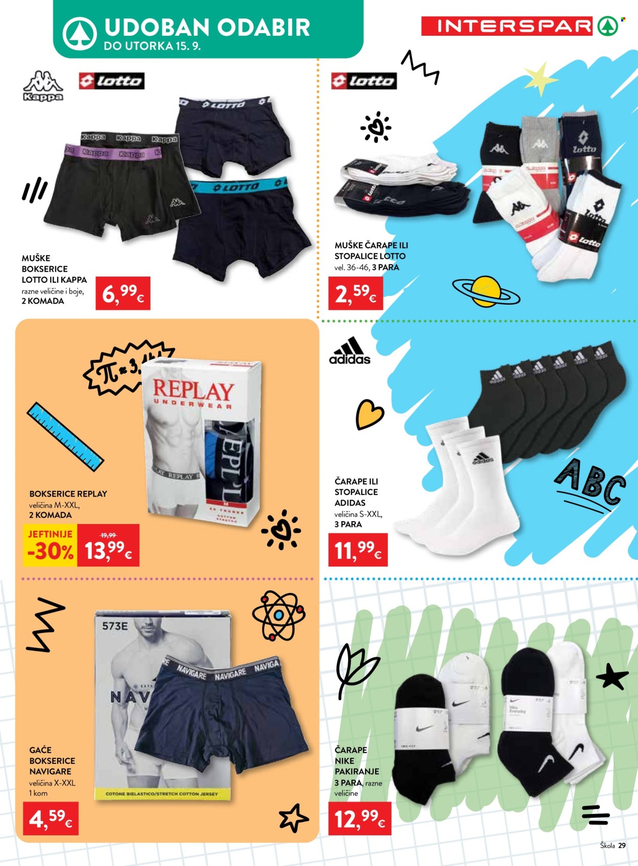 Leták INTERSPAR - 29.7.2026 - 15.9.2026. Strana 29