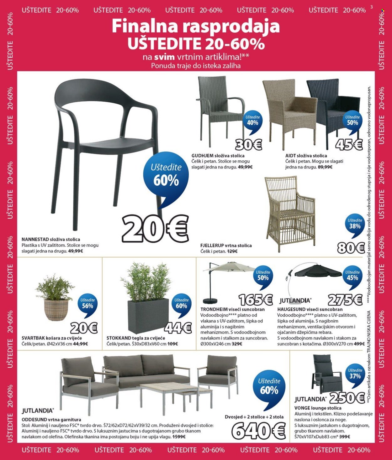 JYSK katalog - 29.07.2026. - 01.08.2026. Stranica 4