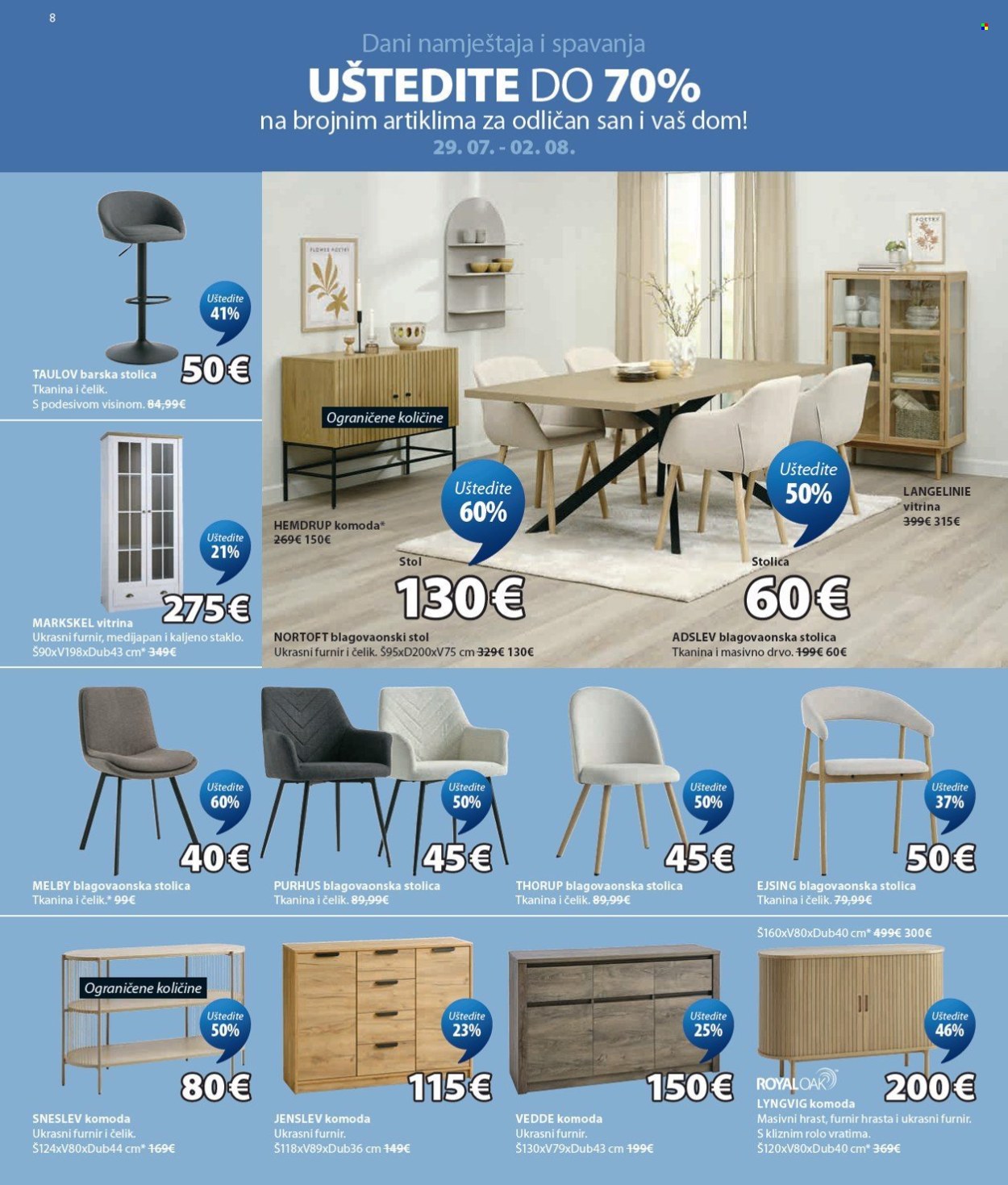 JYSK katalog - 29.07.2026. - 01.08.2026. Stranica 9