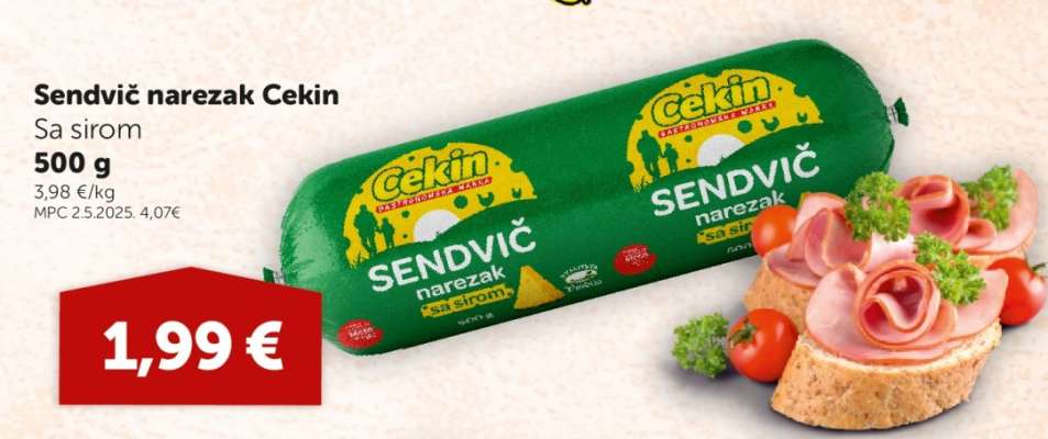 Sendvič narezak Cekin