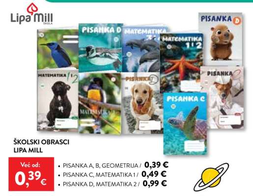 Školski obrasci Lipa Mill