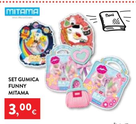 SET GUMICA FUNNY MITAMA