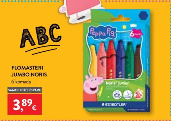 FLOMASTERI JUMBO NORIS