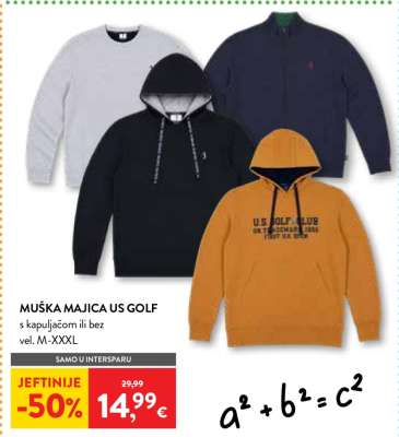MUŠKA MAJICA US GOLF