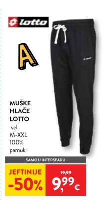 Muške hlače Lotto