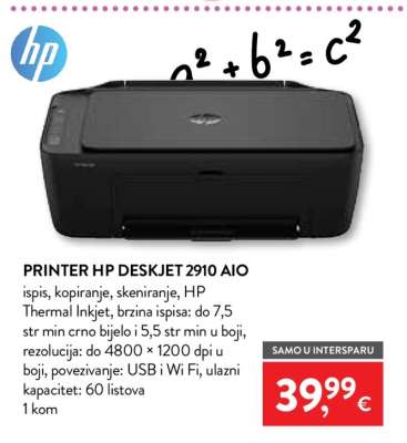 Printer HP DeskJet 2910 AIO