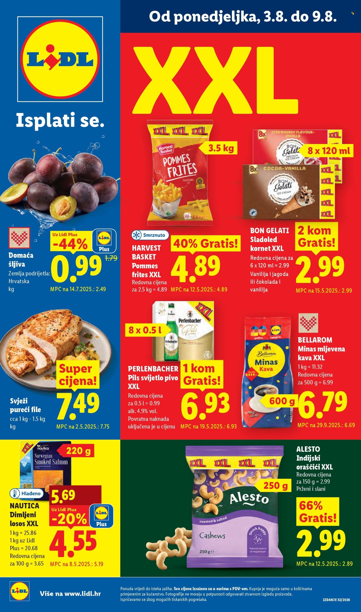 Lidl katalog - 03.08.2026. - 09.08.2026. Stranica 1