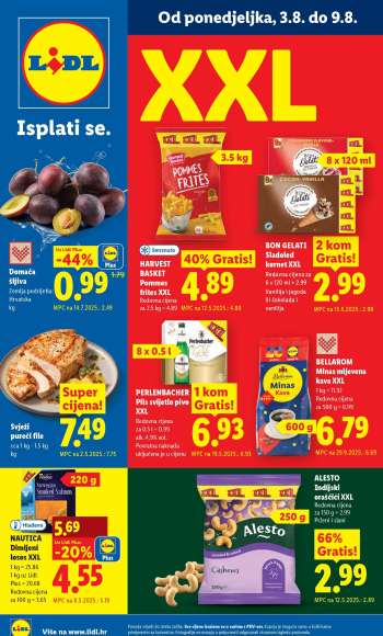 Lidl katalog - 03.08.2026. - 09.08.2026.