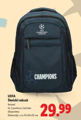 UEFA Školski ruksak