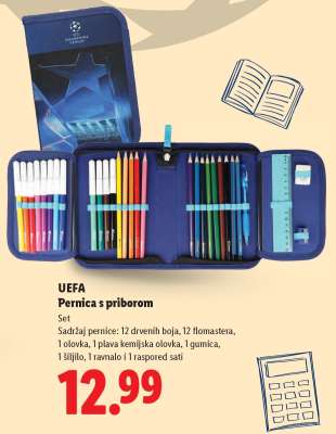 UEFA Pernica s priborom