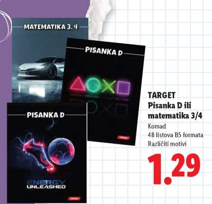 Pisanka D ili matematika 3/4