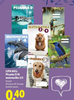 Pisanka D ili matematika 3/4
