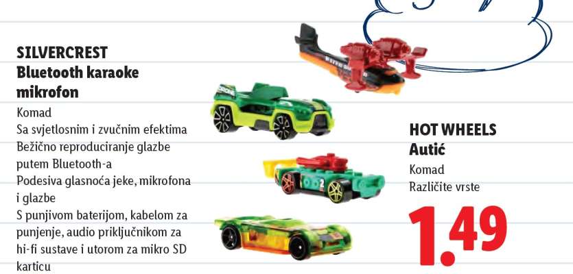 Hot Wheels autić