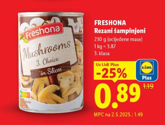 Freshona Rezani Sampinjoni