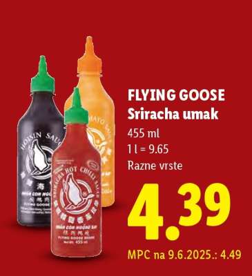 Flying Goose Sriracha umak