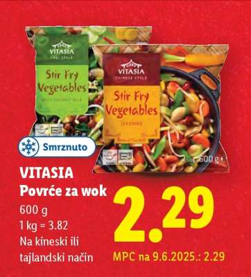 VITASIA Povrće za wok