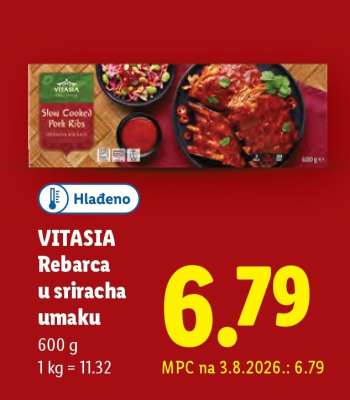 VITASIA Rebarca u sriracha umaku