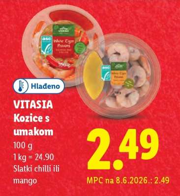 VITASIA Kozice s umakom