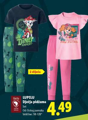Lupilu Dječja pidžama