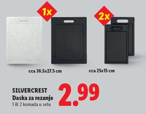 SILVERCREST Daska za rezanje