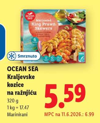 OCEAN SEA Kraljevske kozice na ražnjiću