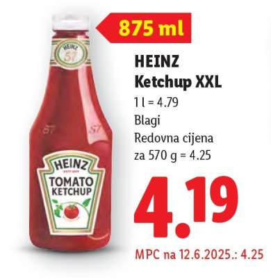 HEINZ Ketchup XXL