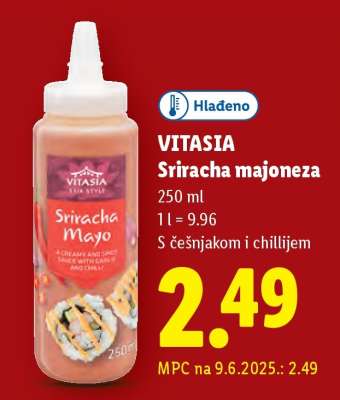 VITASIA Sriracha majoneza