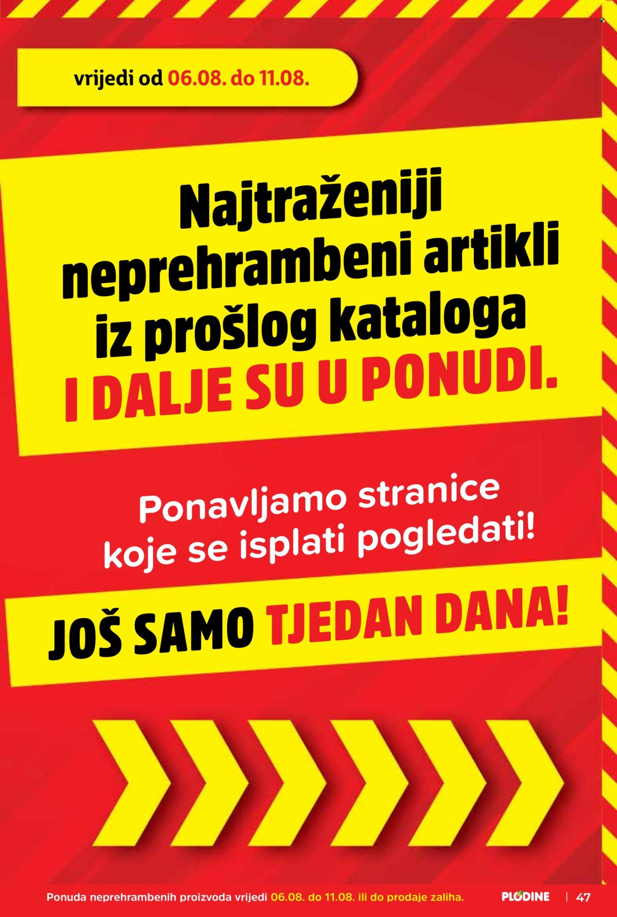 Plodine katalog - 06.08.2026. - 11.08.2026. Stranica 47