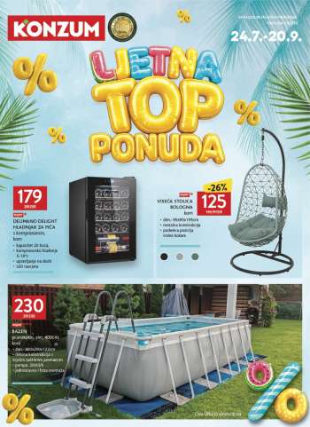 Konzum katalog - 24.07.2026. - 20.09.2026.