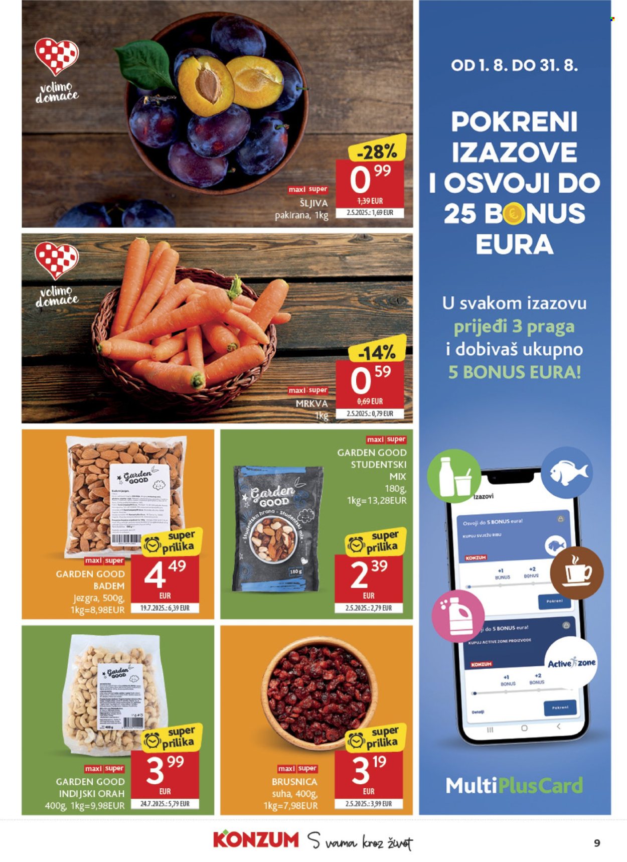 Konzum katalog - 04.08.2026. - 11.08.2026. Stranica 9