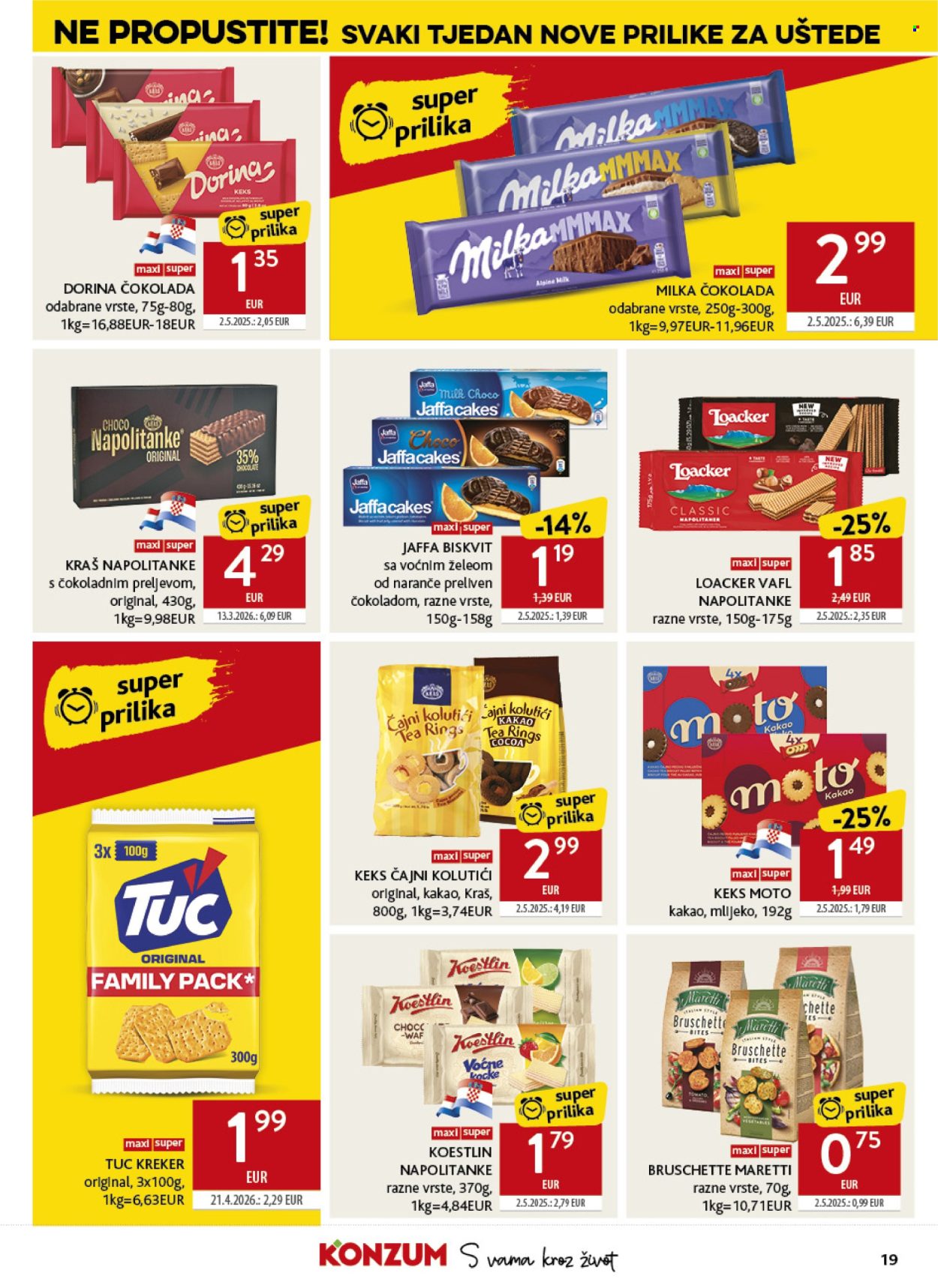 Konzum katalog - 04.08.2026. - 11.08.2026. Stranica 19