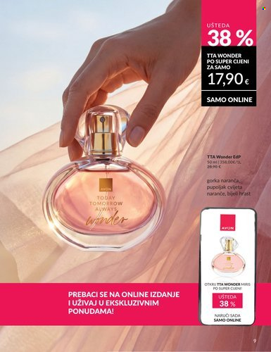 Leták Avon - 1.8.2026 - 31.8.2026. Strana 9