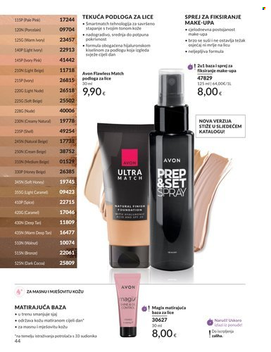 Leták Avon - 1.8.2026 - 31.8.2026. Strana 44