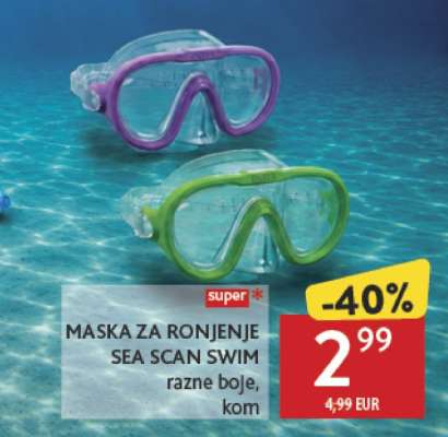 MASKA ZA RONJENJE SEA SCAN SWIM