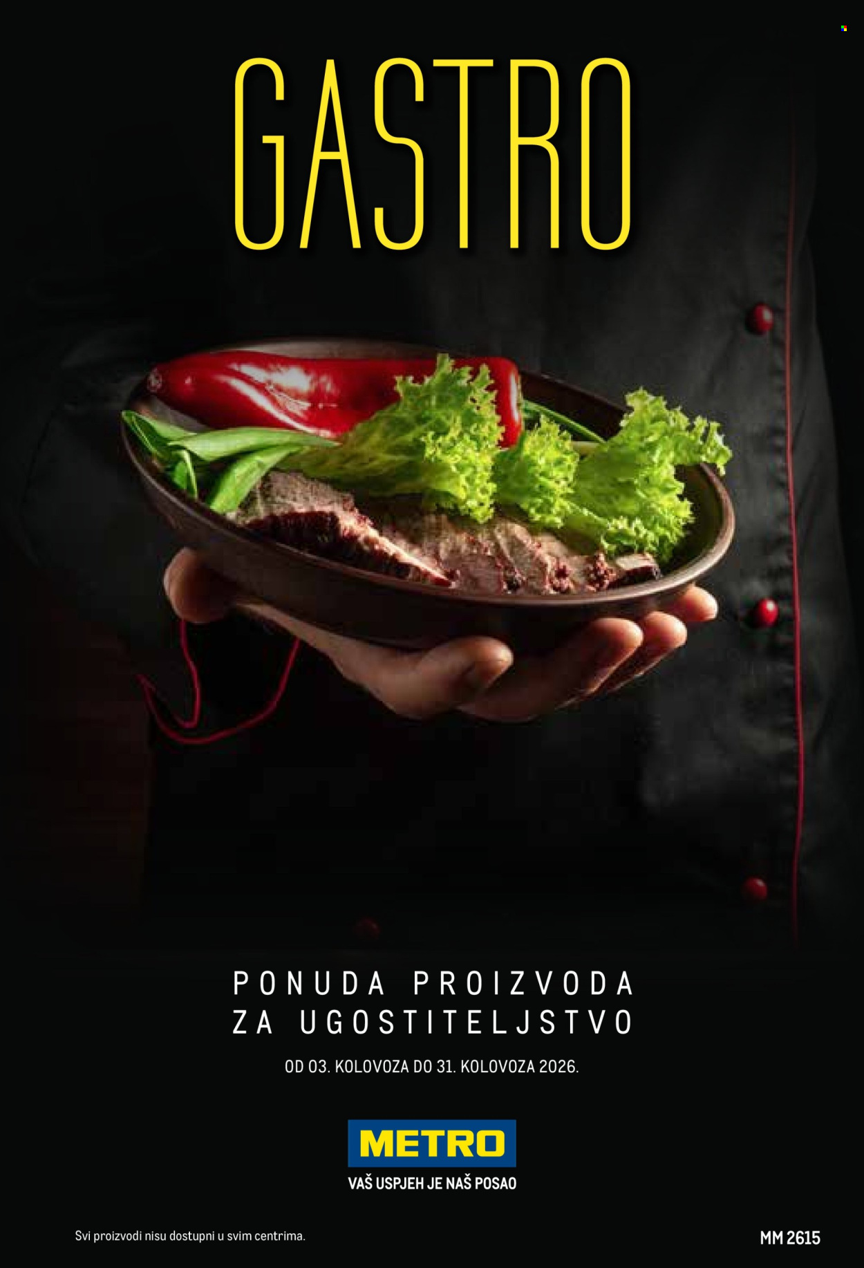 Metro katalog - 03.08.2026. - 31.08.2026. Stranica 1