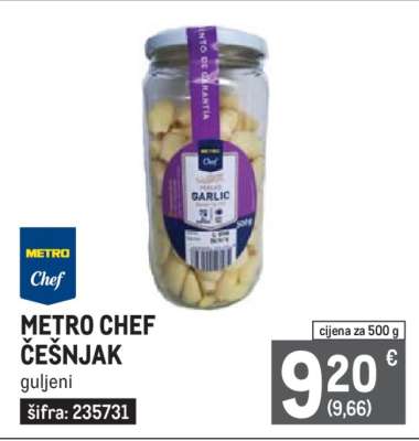 METRO CHEF ČESNJAK