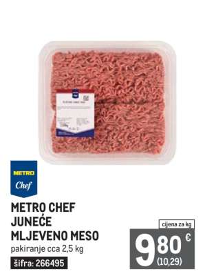 METRO Chef Juneće mljeveno meso
