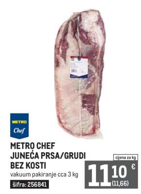 METRO CHEF JUNEĆA PRSA/GRUDI BEZ KOSTI